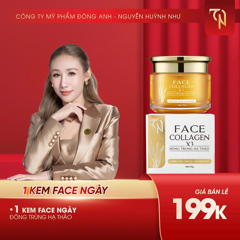 KEM FACE NGÀY ĐÔNG TRÙNG HẠ THẢO - KEM DƯỠNG DA X3 - ĐÔNG ANH NGUYỄN HUỲNH NHƯ skincare