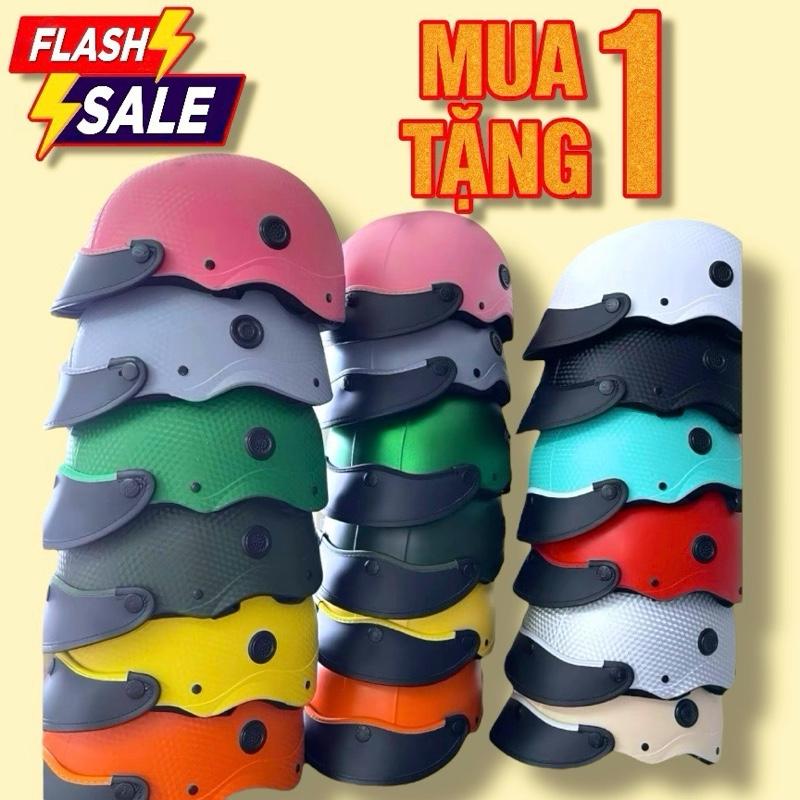 Ưu đãi 1 TẶNG 1 . Nón bảo hiểm nửa đầu chính hãng GRZ BOPA helmet dành cho người đi moto ,xe máy...