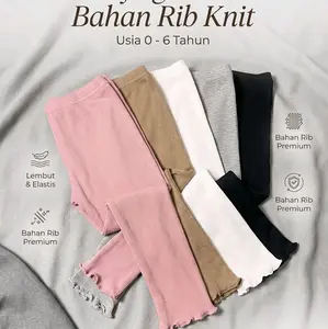 Bahan Rib Knit Usia 0-6 Tahun Lembut & Elastis Bahan Rib Premium untuk Anak-anak dengan Kualitas Terbaik