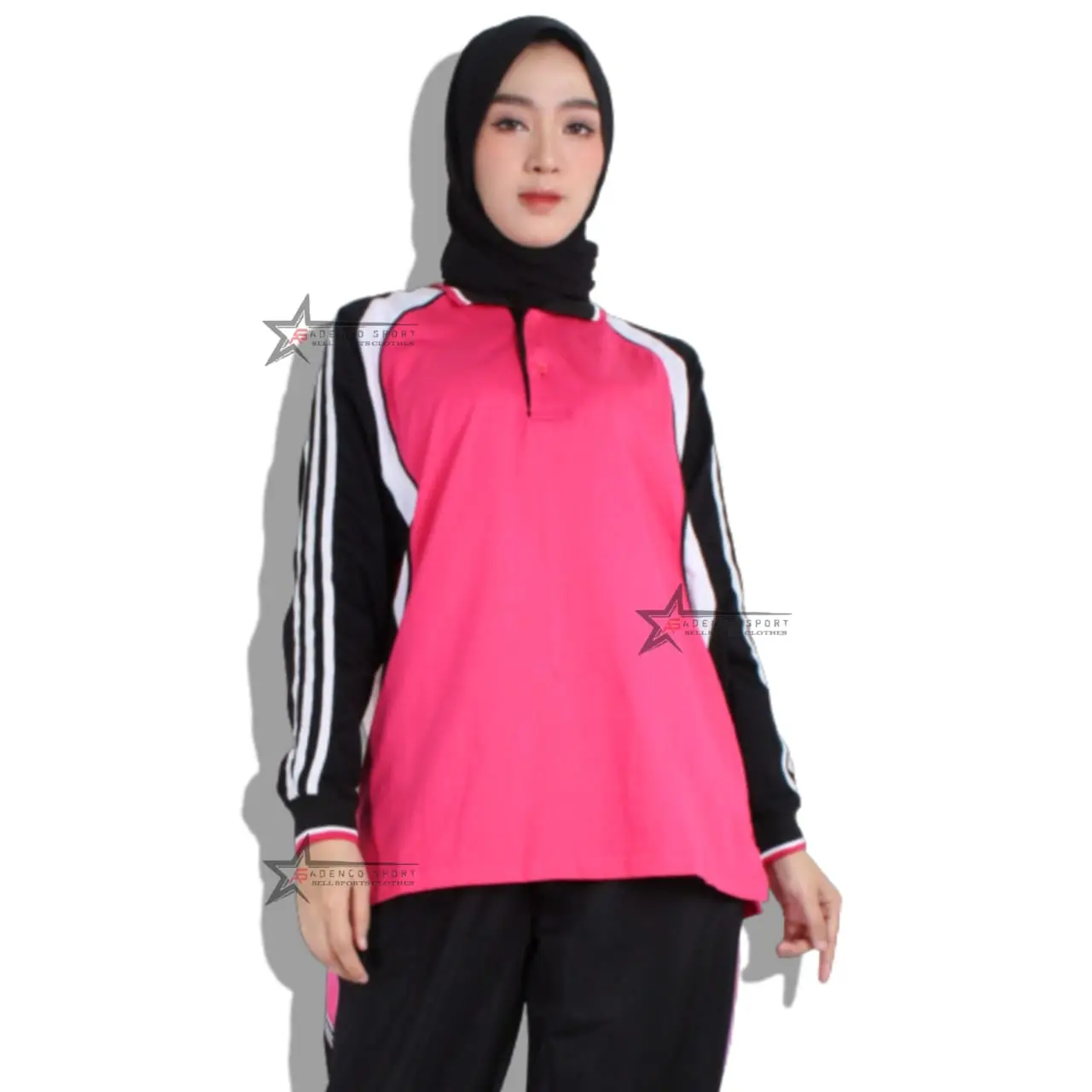 Atasan Baju Olahraga / Kaos Olahraga Sport / Baju Olahraga Lengan Panjang