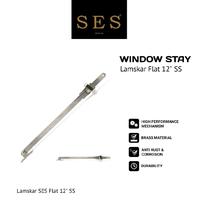Gambar Penahan Jendela - Lamskar - Window Stay SES Flat 12" SS dari SES Official Store Kota Administrasi Jakarta Utara 1 Tokopedia