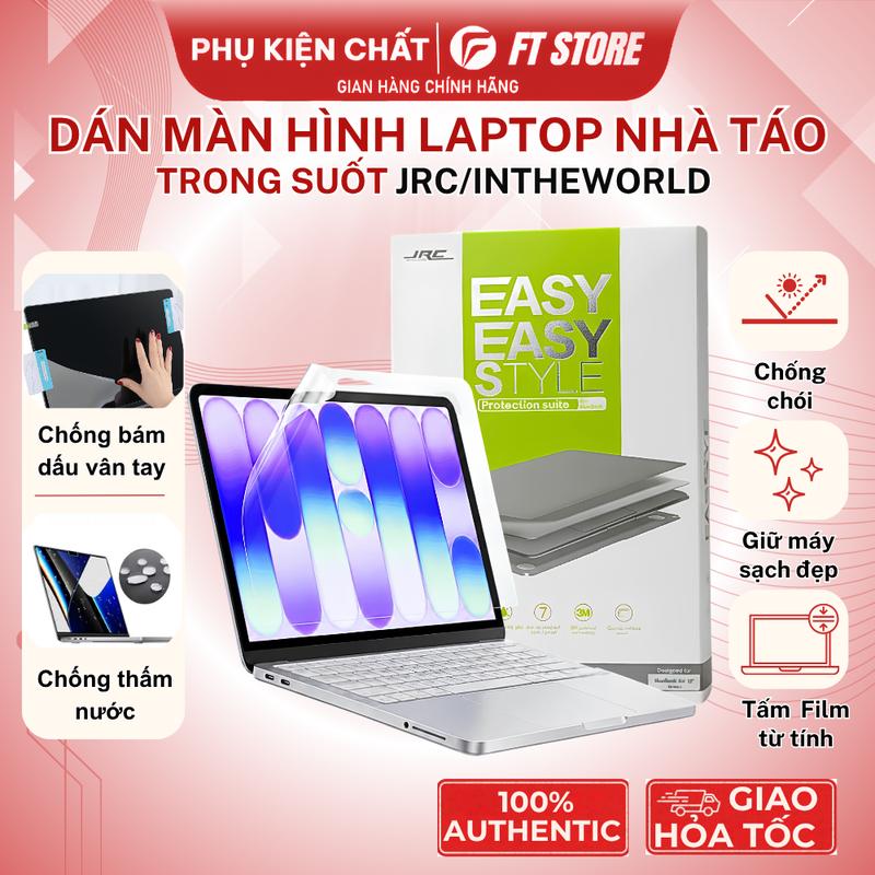 Dán Màn Hình Từ Tính JRC Trong Suốt Cho Macbook Neo/Air/Pro 13/14/16 inch - Hạn…