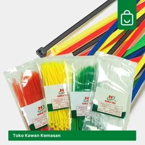 Kabel ties 100 pcs - Berbagai varian warna