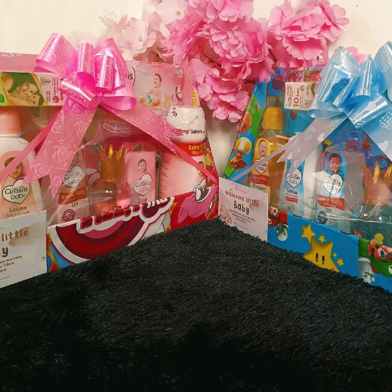 kado parcel bayi baru lahir  laki laki perempuan baby boy baby girl murah dan kengkap Bayi Baru lahir Bayi Cowok Cewek Parsel 4