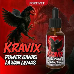 Kravix - Suplement Harian Ayam Booster Ayam Doping Ayam - PROMO