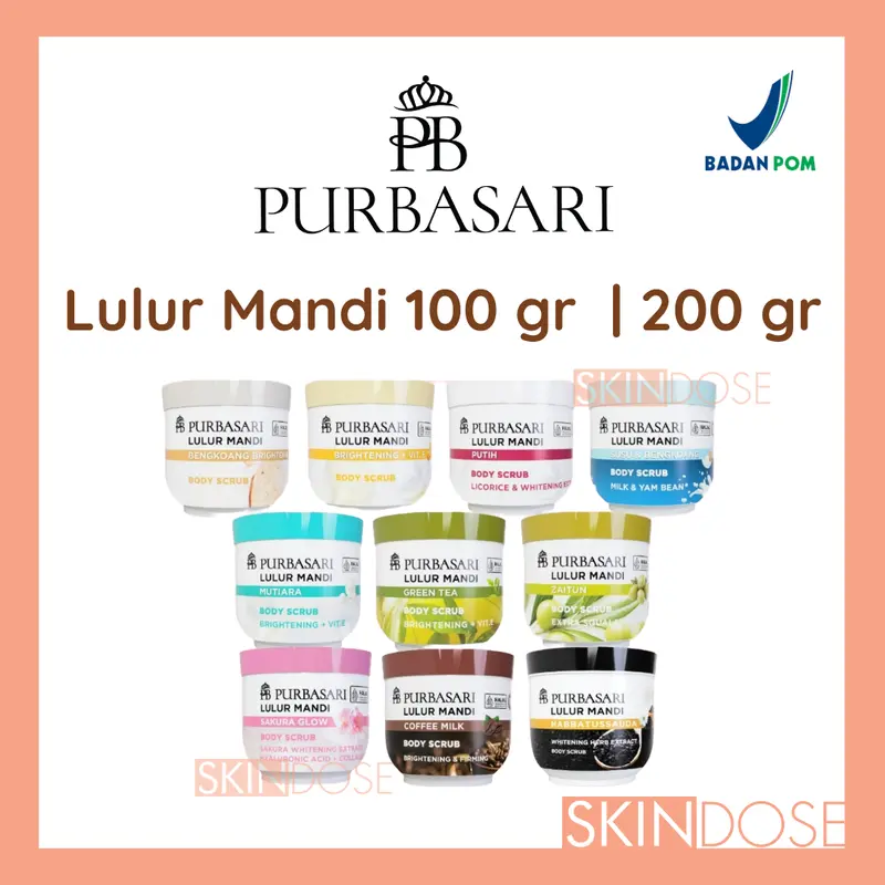 Purbasari Lulur Mandi Body Scrub 0