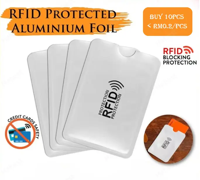 ANTI-RFID Secured Wallet BLOCKER Reader Protection