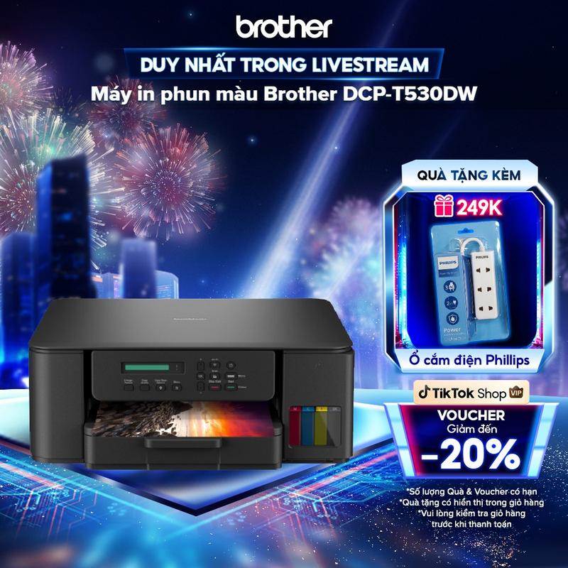Máy in phun màu Brother DCP-T530DW