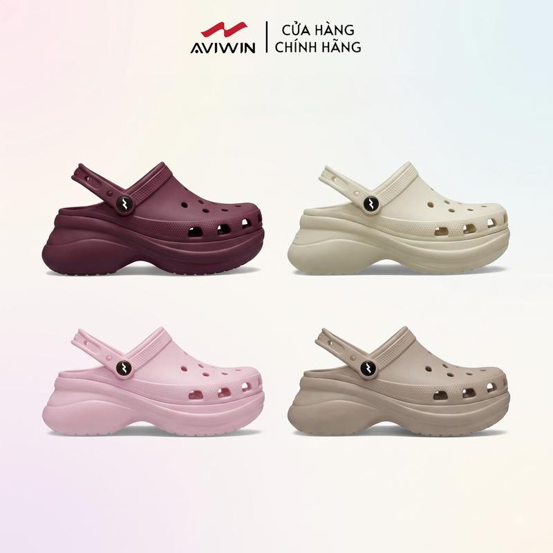 [BC86][TẶNG CHARM] - Dép Sục Nữ Đế Cao 7cm AVIWIN BC86 Quai Linh Hoạt Kiểu Dáng 