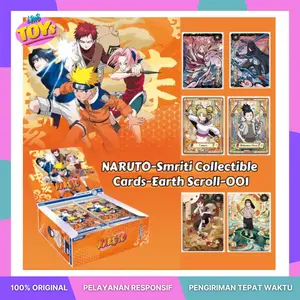 [LMB Toys] Naruto Smriti Kartu Koleksi ENGLISH Version – Earth Scroll 001 (1 Pack = 5 Cards)