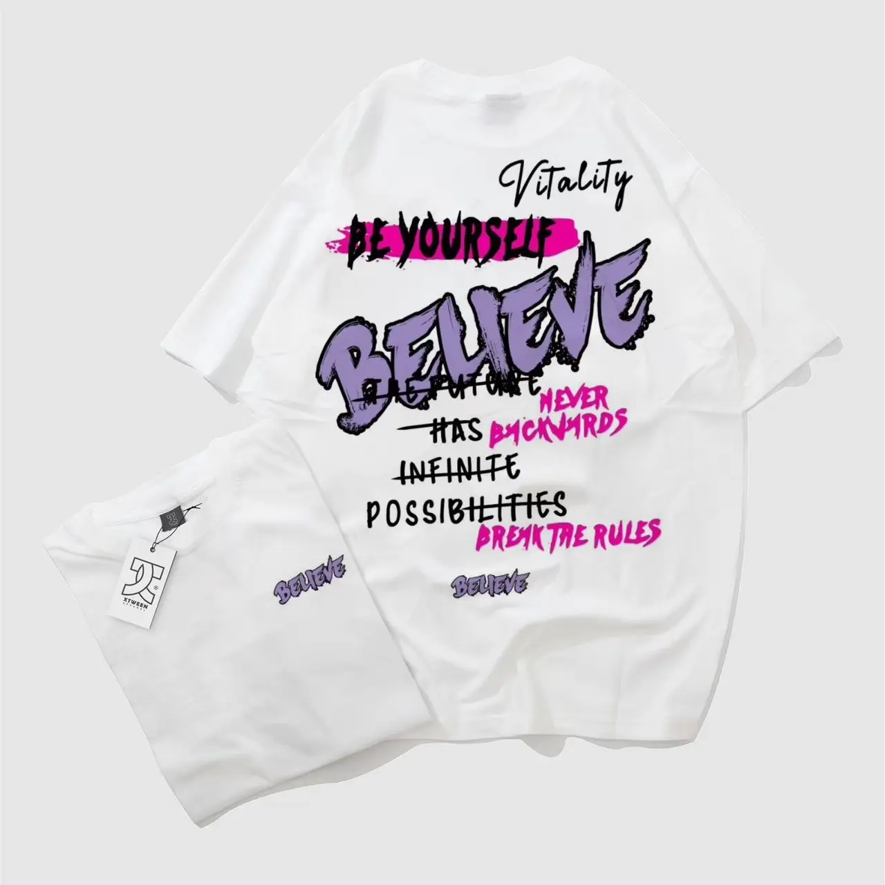 KAOS STREETWEAR DISTRO PRIA WANITA LENGAN PENDEK UNISEX FULL TAG BAHAN COTTON COMBED 30S