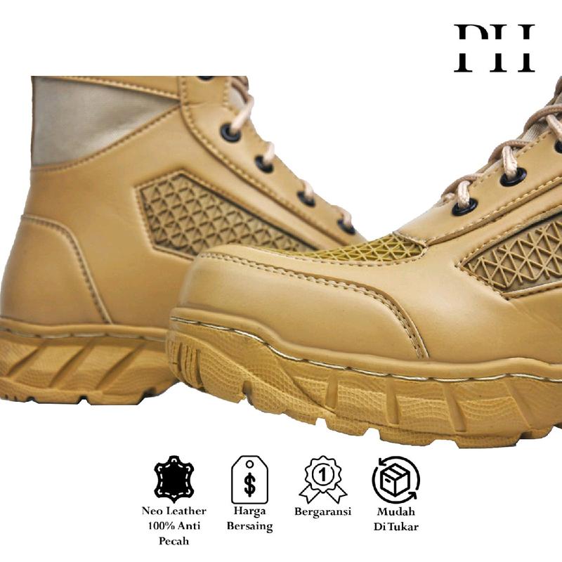 ASS - Sepatu Pdl Boa Libra Cream Gurun 38-45  Boots Pria 4