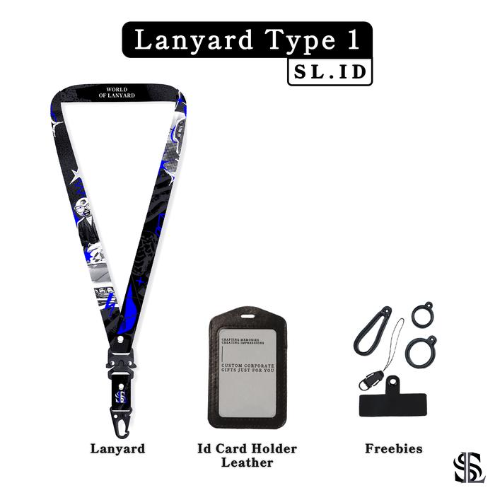 Gambar SL.ID Lanyard Id card Holder Printing - Surrealism Series - Lanyard Type 1 dari SL.ID. Kota Cimahi 5 Tokopedia