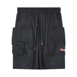 กางเกงคาร์โก้ HEA ทำจากเส้นใยโพลีเอสเตอร์ 100% Unisex พลัสไซส์ สไตล์สตรีท ชุดฤดูร้อน พิเศษ ขายดีที่สุด สั้นและหลวม มาใหม่ เหมาะสำหรับกีฬา