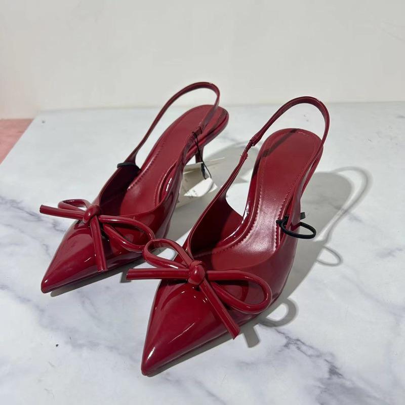 Giày cao gót mũi nhọn NƠ VIP GÓT MIKA gót cao 7cm 9cm dành cho nàng đi chơi đi…