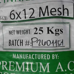 Karbon Aktif Premium Davao (Iodine 1000) - 25 KG