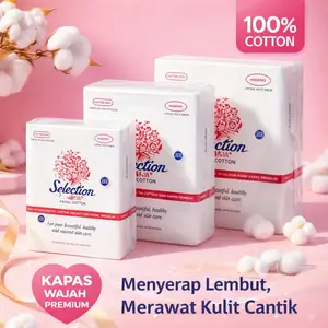Selection Facial Cotton / Kapas Wajah - Variasi 35gr / 50gr / 75gr Kapas Kecantikan Pembersih Wajah