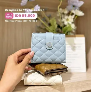 Kalu Wallet Jims Honey ( Free Box ) Dompet lipat pendek
