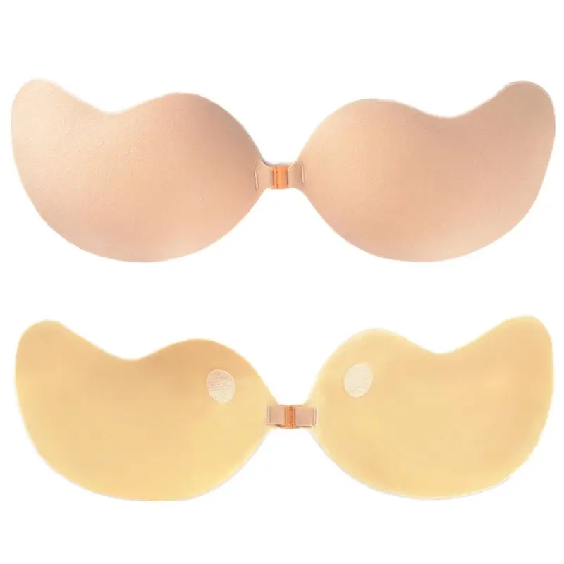 Mango Sticky Bra Adhesive BH Tempel Push Up angel Pluff Front Clip Baju Pesta Magic Free Bra Backless Invisible 3