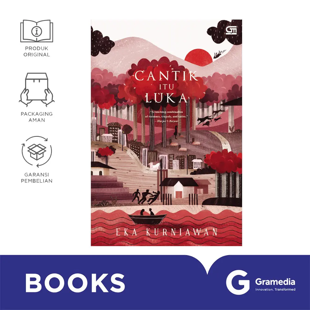 Gramedia - Buku Novel Cantik Itu Luka (Eka Kurniawan)
