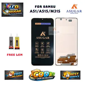 ASUGAR LCD ORIGINAL FULL SET TOUCHSCREEN For SAM A51/A515/M31S, A52/A52S, A24 4G 5G