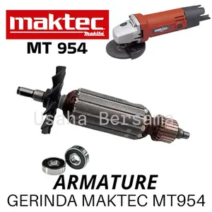 Armature MT-954 MAKTEC / Angker Dinamo Mesin Gerinda Maktec MT954 MAKTEC Rotor Gerinda Maktec MT 954 Armature MT-954 MAKTEC / Angker Dinamo Mesin Gerinda Maktec MT954 MAKTEC Rotor Gerinda Maktec MT 954