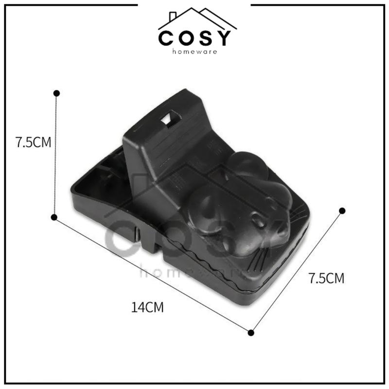 Product Introduction of COSY Perangkap Tikus Jepret / Jebakan Mouse Trap Jepit Jepretan PVC Penjepit Tikus Otomatis Bahan Berkualitas 30
