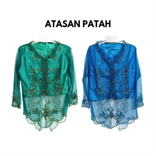 Atasan Kebaya Patah Anak Kebaya Pengiring Pengantin Kebaya Kartini Anak Kebaya Payet Anak 0
