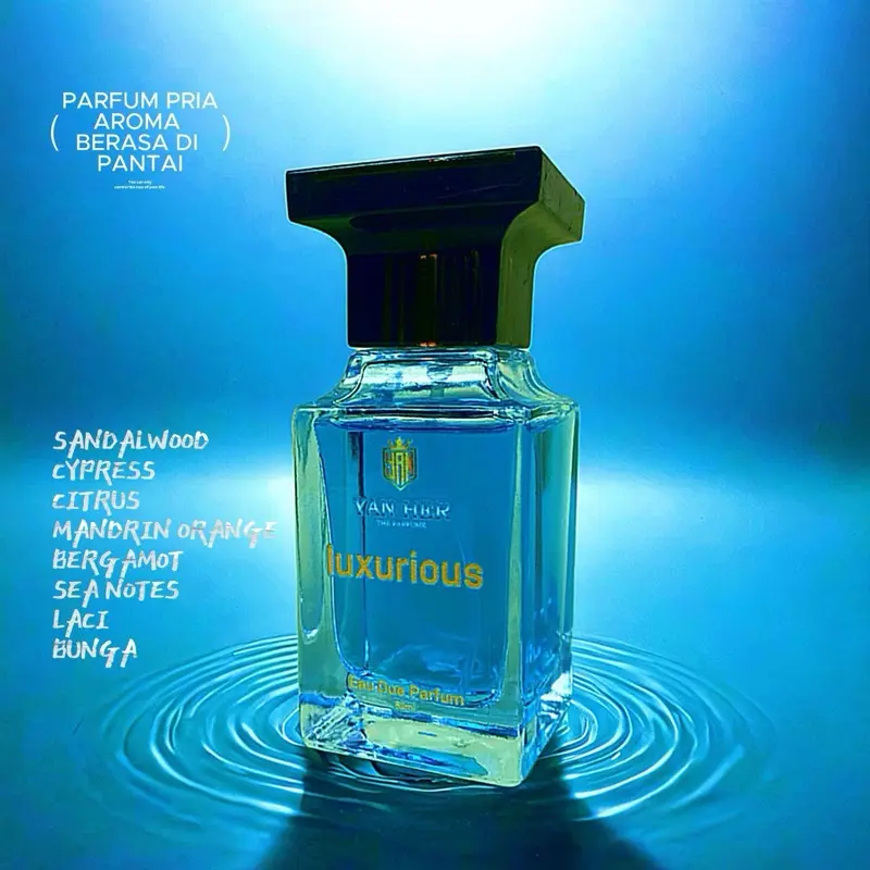 PARFUM PRIA LUXURIOUS/ Parfum AWet/ Tahan Lama/50ml