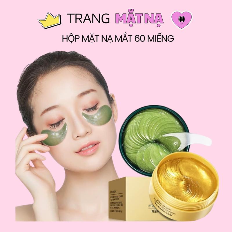 Hộp 60 miếng Mặt Nạ Mắt Tảo Biển và Collagen Skincare Nữ - Cosmetics
