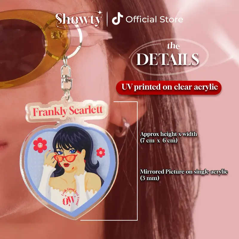 Showty Exclusive Keychain Merchandise for Collection 1