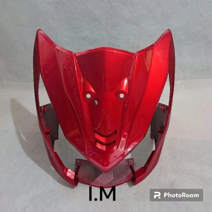 TAMENG PANEL BODY DEPAN BEAT F1 203-2014-2015 HUTAM MERAH+ baud body 2