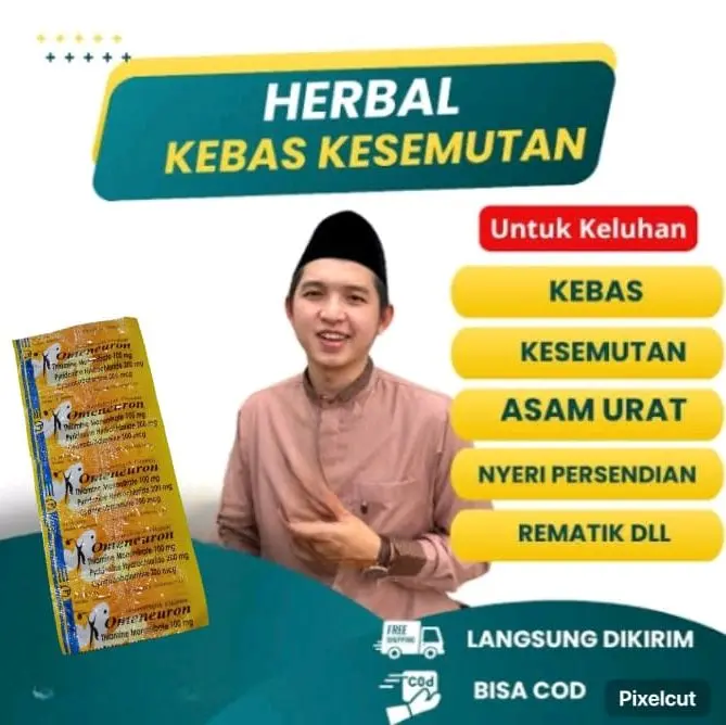 Herbal Kebas Kesemutan untuk Keluhan Kebas Kesemutan Asam Urat Nyeri Persendian Rematik ome