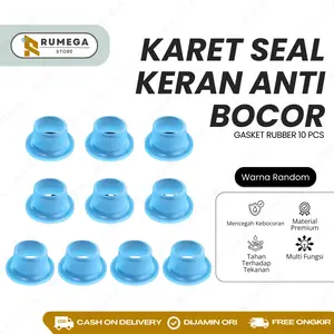 Paket Isi 10 Pcs - Rubber Ring Karet Silikon Drat Kran Air 1/2 3/4 inch Pengganti Sealtape Keran Siltip Isolasi Anti Rembes