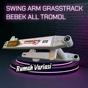 SWING ARM GRASSTRACK BEBEK RBT TROMOL PANJANG 55CM CUSTOM BLADE REVO SUPRA KARISMA JUPITER VEGA