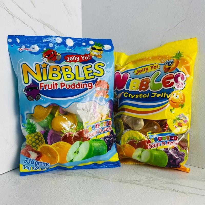 Product Introduction of BUY 1 TAKE 2 MIX COMBO / Ice Candy + Frostee + Nibbles / Jelly Pudding Assorted Fruit Flavors Chewy Juicy Refreshing Treat Delicious Juice Ice Candy 60 Pieces 16