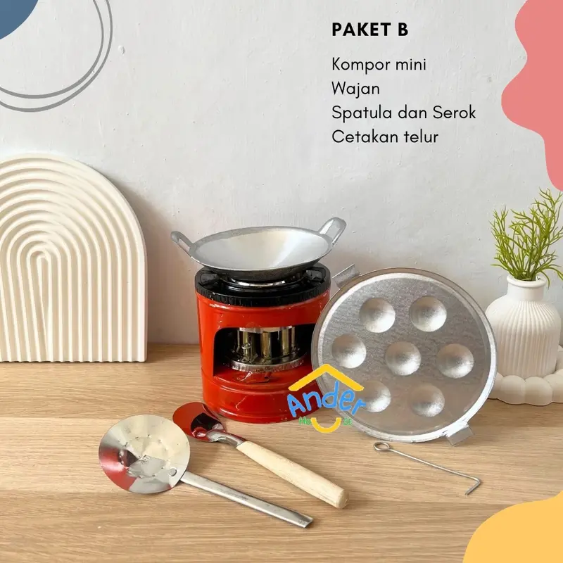 Mainan Anak Anak Alat Masak Mini Paket B + Bambu Set Toys Permainan mainana nakperempuan 1