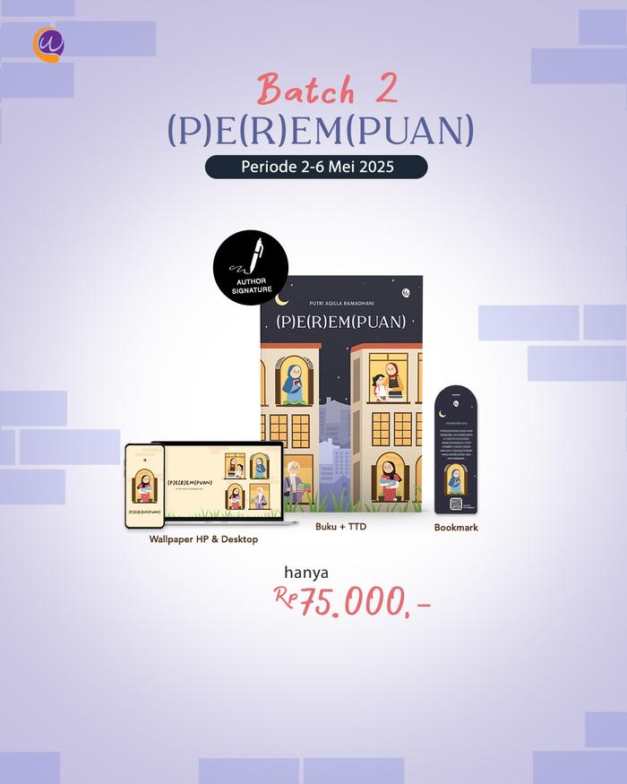 Gambar PRE ORDER! Buku (P)e(R)em(PUAN) - Putri Aqilla Ramadhani - Wahyu Qolbu - Bumi Islami dari BUMI ISLAMI Kota Administrasi Jakarta Selatan Tokopedia