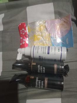 Product Review of [PAKET KOMPLIT] Minyak Kemiri bakar Shampoo & Hair Tonic Rosemary 100ml -  membantu Melebatkan, Menebalkan, Menghitamkan, Mengatasi Rontok & Ketombe, Perawatan Brewok & Jenggot vitamin rambut from I** p**y ** (**) 0