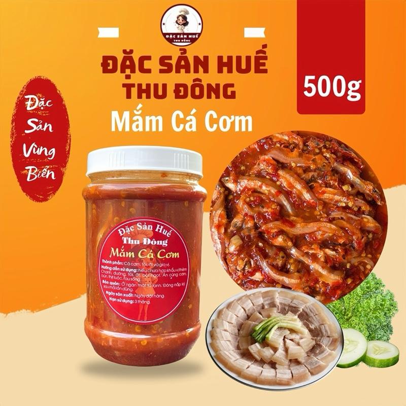 500g Mắm Cá Rò Chua Cay Mặn Ngọt - Đặc Sản Huế - Mắm Huế Thu Đông