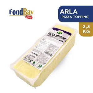 Arla Pizza Topping Blok 2,3kg - Block Mozarella Best Seller - Keju Mozzarella