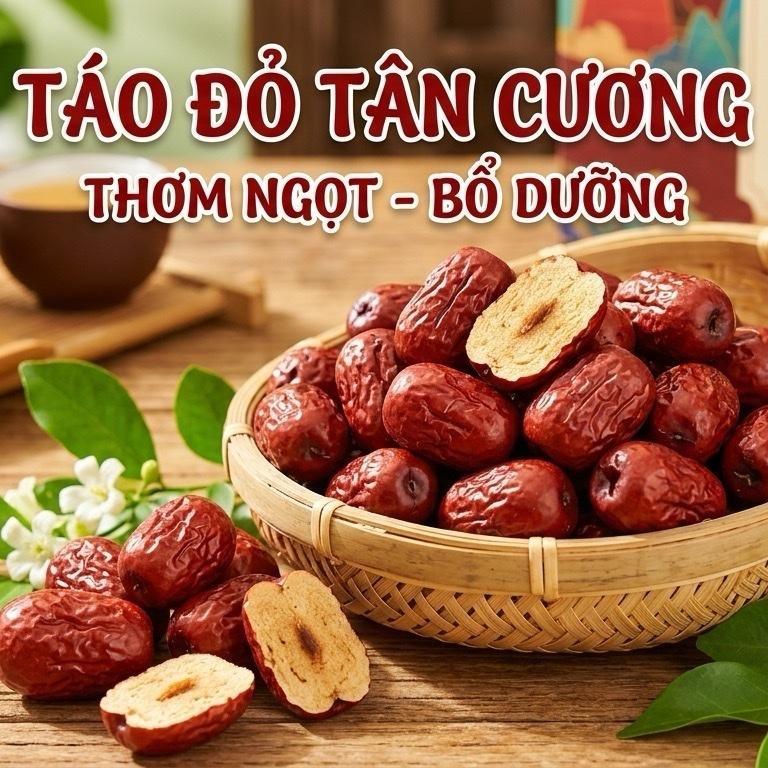 1KG! Táo Đỏ Tân Cương Không Đường Snack Thơm Ngon Ngọt Tự Nhiên Phù Hợp Mọi Lứa…