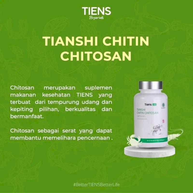 Herbal Cina Tiens Chitin Chitosan Solusi Untuk Asam Lambung/ Gerd/ Maag - Obat asam Lambung Ampuh