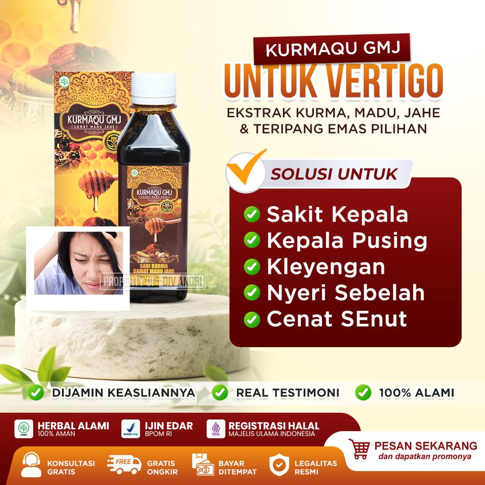 Kurmaqu Untuk Vertigo Sakit Kepala Sakit Kepala Sebelah Migrain Akut Pusing Kliyengan Mual-Mual Muntah Keringat Dingin Berlebih Telinga Sering Berdengung Kehilangan Keseimbangan Saat Berdiri Dengan Ma