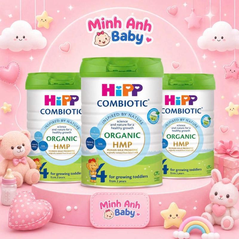Thực phẩm bổ sung H I P P ORGANIC COMBIOTIC 800g- Dinh dưỡng hữu cơ cho bé..!