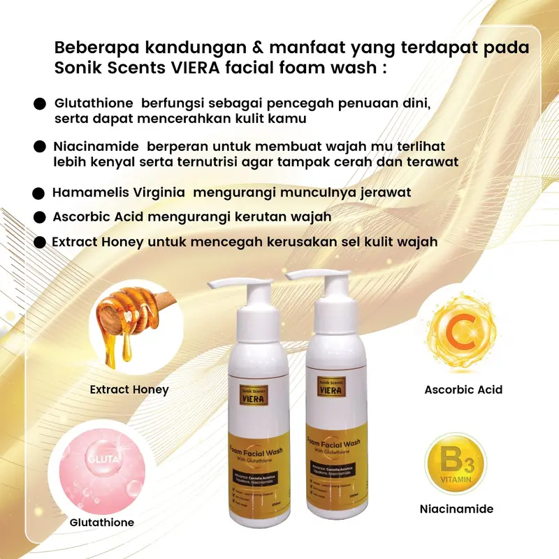 Paket skincare Komplit Glowing 6 in 1 (Moisturizer Ceramide 50g/30g, Day Cream Sunscreen, Night Cream Retinol, Serum  Vitamin C Saffron , Toner & Facial Foam) - Wajah, Membantu Mencerahkan, Pelembab Niacinam 2