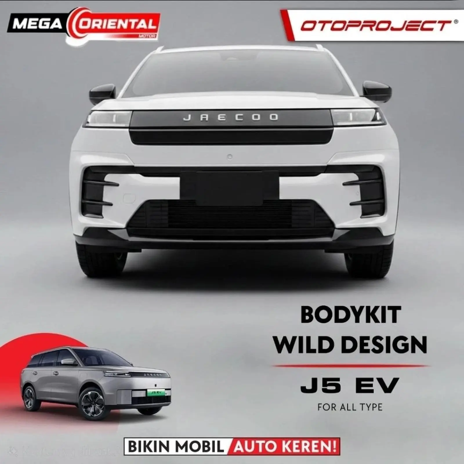 Otoproject - Bodykit / Body Kit Mobil Jaecoo J5 (Thailand | Wild Design) | SEMUA TIPE