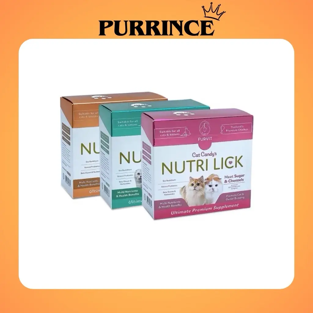 Furvit Cat Candy Nutri Lick NutriLick Cat Supplement
