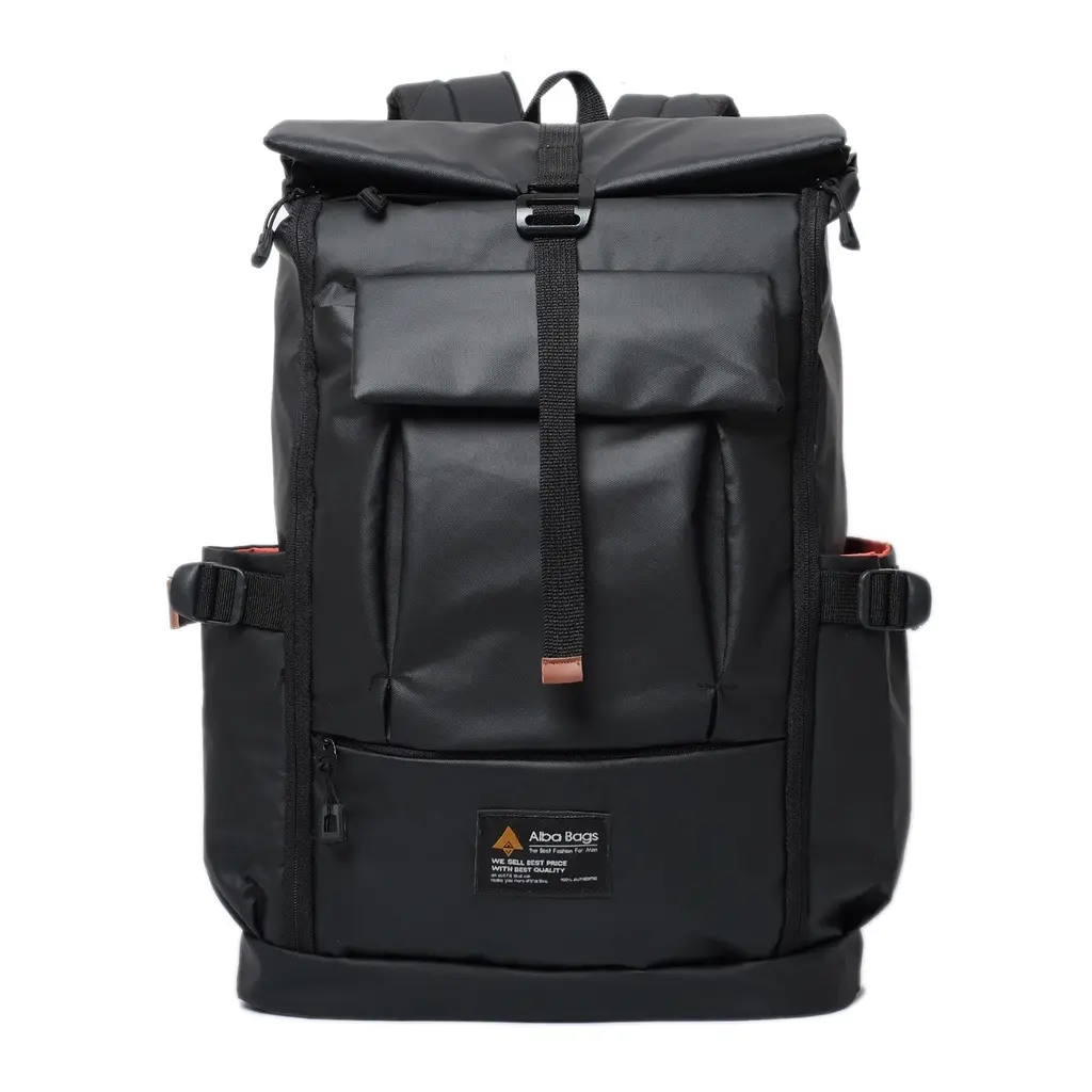 ALBA PROJECT - Backpack Vegas - Tas Ransel Laptop Kerja Sekolah Pria Wanita Waterproof Traveling Hiking Gunung