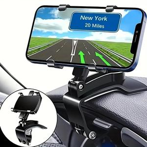 車内用ダッシュボードスマホホルダー、安全で調整可能なブラケット、iPhoneとSamsung Galaxy対応、簡単取付、安全運転をサポートするデザイン